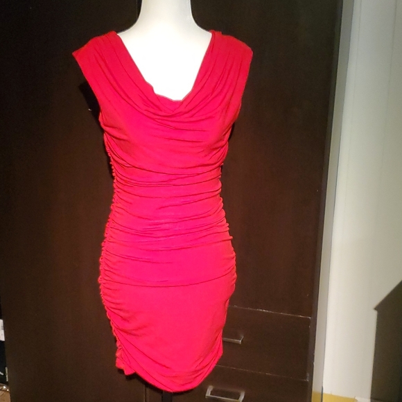 ❤ Red Mini Dress - Picture 4 of 9